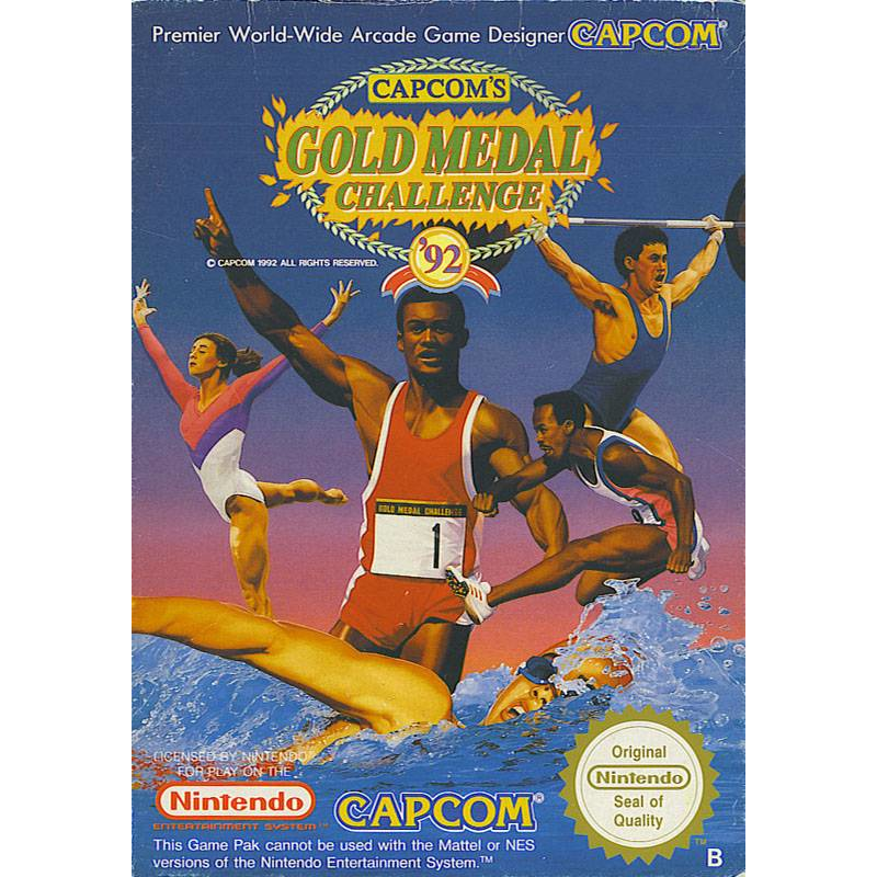 CAPCOM'S GOLD MEDAL CHALLENGE '92 NES