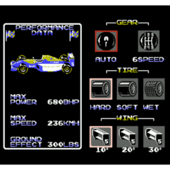 NIGEL MANSELLS WORLD CHAMPIONSHIP NES IG2