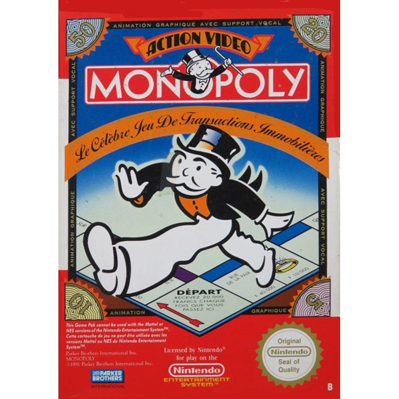 MONOPOLY NES
