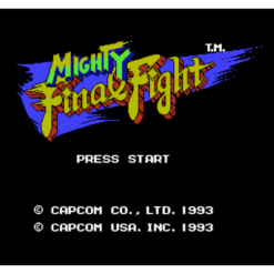 MIGHTY FINAL FIGHT NES IG1