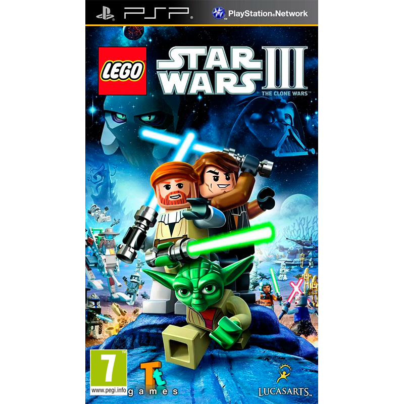LEGO STAR WARS III THE CLONE WARS PSP (SEMI-NOVO)