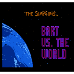 THE SIMPSONS BART VS. THE WORLD NES IG1