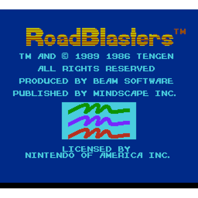 ROADBLASTERS NES - Image 2