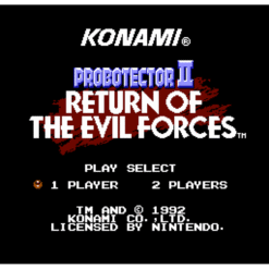 PROBOTECTOR II RETURN OF THE EVIL FORCES NES IG2