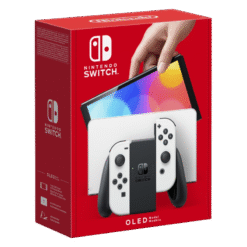 CONSOLA NINTENDO SWITCH OLED BRANCA (COMPLETA) (SEMI-NOVA)