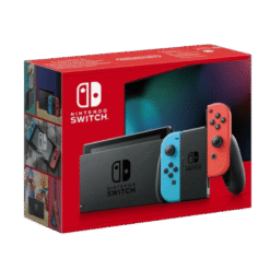 CONSOLA NINTENDO SWITCH AZUL/VERMELHA (COMPLETA)(SEMI-NOVA) 1 ANO GARANTIA