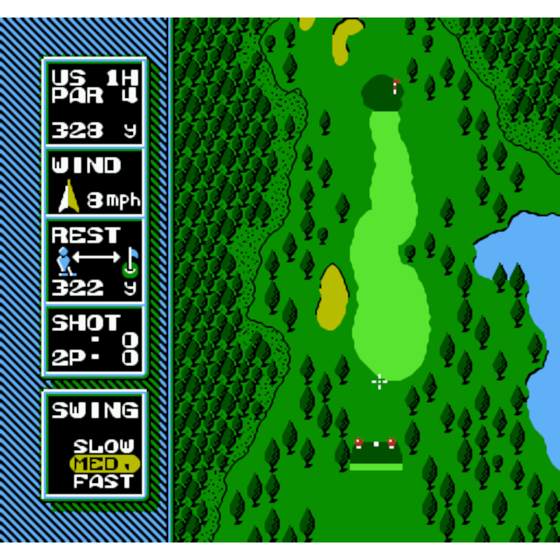 NES OPEN TOURNAMENT GOLF NES - Image 3