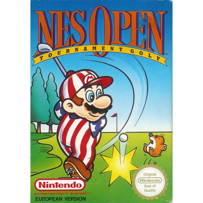 NES OPEN TOURNAMENT GOLF NES