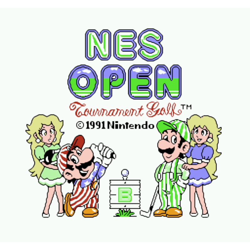 NES OPEN TOURNAMENT GOLF NES - Image 2