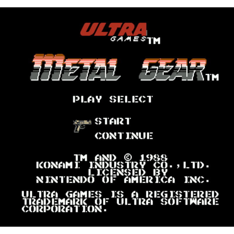 METAL GEAR NES - Image 2