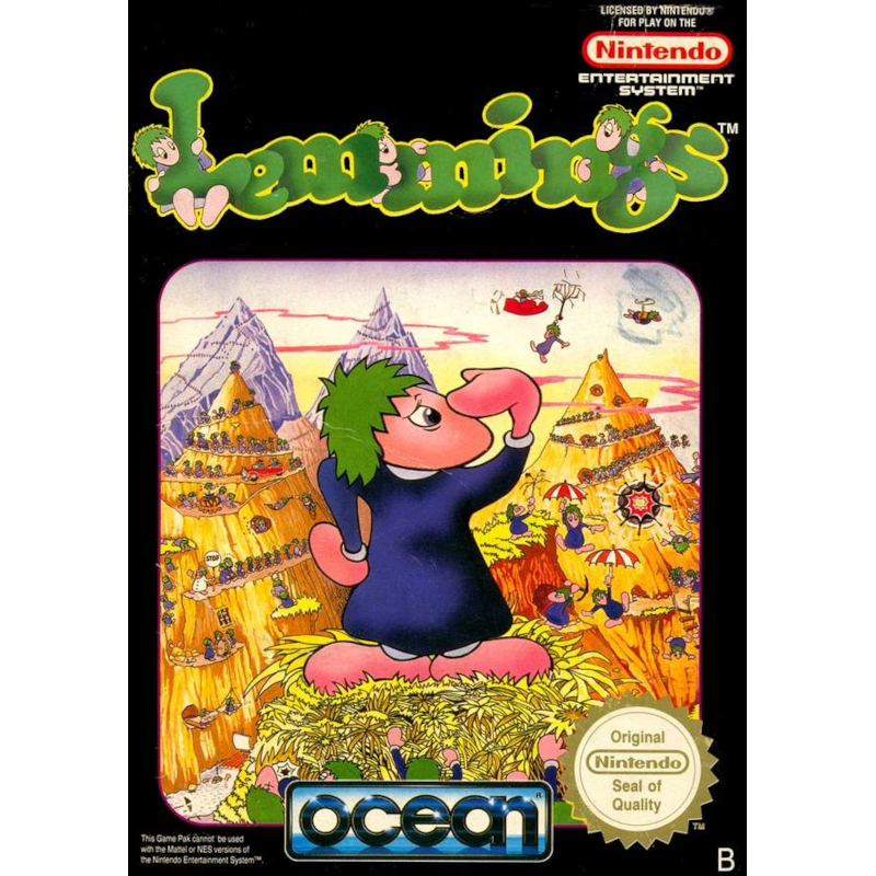 LEMMINGS NES