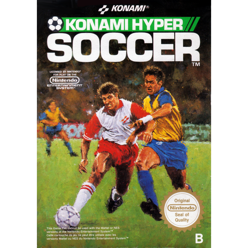 KONAMI HYPER SOCCER NES