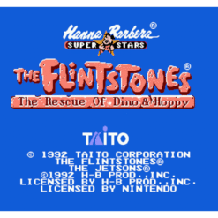THE FLINTSTONES RESCUE OF DINO HOPPY NES IG1