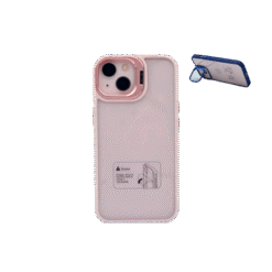 CAPA COM SUPORTE + PROTEÇÃO LENTE IPHONE 15