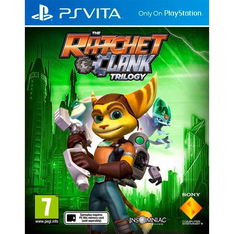 THE RATCHET AND CLANK TRILOGY PSVITA (COMPLETO) (SEMI-NOVO)