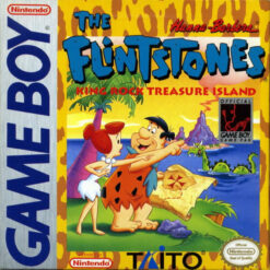THE FLINTSTONES KING ROCK TREASURE ISLAND GB (S/CAIXA, S/MANUAIS)