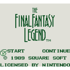 THE FINAL FANTASY LEGEND GB IG1