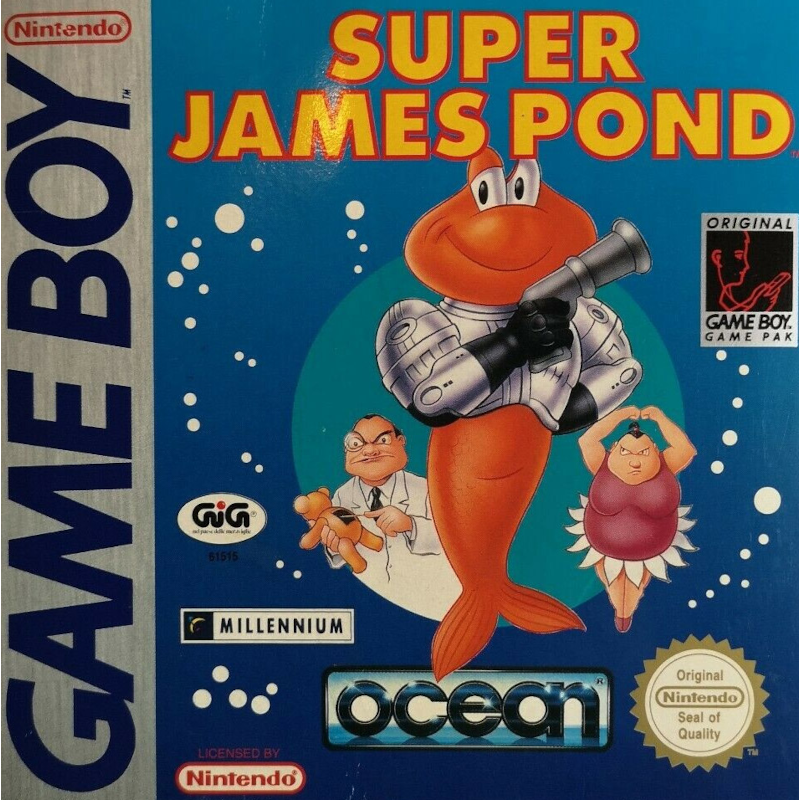 SUPER JAMES POND GB