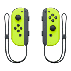 SET 2 JOY-CONS L E R NINTENDO (AMARELOS) NSW (S/CAIXA, SEMI-NOVOS)