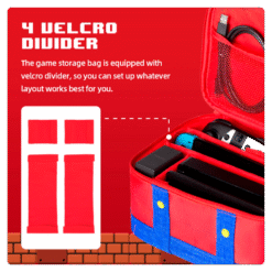 MALA PARA NINTENDO SWITCH OLED LITE MARIO STYLE 2