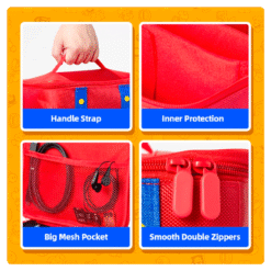 MALA PARA NINTENDO SWITCH OLED LITE MARIO STYLE 3