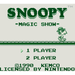 SNOOPYS MAGIC SHOW GB IG1