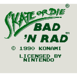 SKATE OR DIE BAD N RAD GB IG1