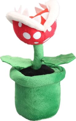 PELUCHE PLANTA PIRANHA SUPER MARIO 23CM 1