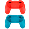 GRIP AND PLAY KIT PARA NINTENDO SWITCH VERMELHO NEON AZUL NEON FC