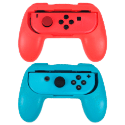 GRIP AND PLAY KIT PARA NINTENDO SWITCH VERMELHO NEON AZUL NEON IG1