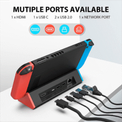 DOCKING STATION MULTI PORTAS NINTENDO SWITCH IG1