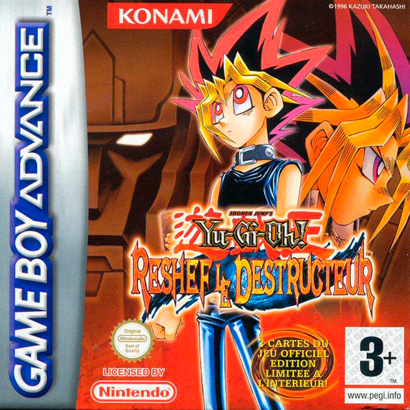YU-GI-OH! RESHEF LE DESTRUCTEUR GBA (S/CAIXA, S/MANUAIS)