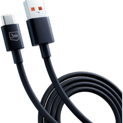 3MK HYPER CABLE USB A TO USB C 1.2M PRETO IG2