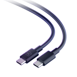3MK HYPER CABLE USB C TO USB C 1.2M PRETO IG1