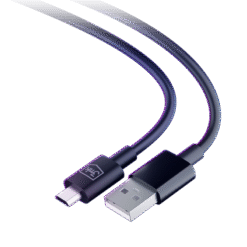 3MK HYPER CABLE USB A TO MICRO 1.2M PRETO IG3