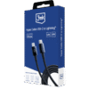 3MK HYPER CABLE USB C TO LIGHTING 1.2M PRETO FC