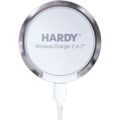 3MK HARDY WIRELESS CHARGER 2 IN 1 15W BRANCO IG1