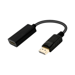 EWENT DISPLAYPORT MACHO PARA HDMI FÊMEA V1.2 15CM 4K 30HZ