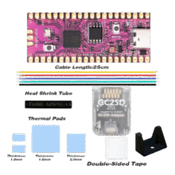KIT MODCHIP PI PICO E LEITOR DE CARTÃO MICRO SD ADAPTADOR SD2SP2 GAME CUBE