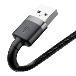 BASEUS CABO CAFULE USB PARA LIGHTNING 2.4A 1MT PRETO 1