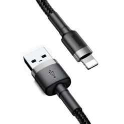 BASEUS CABO CAFULE USB PARA LIGHTNING 2.4A 1MT (PRETO)