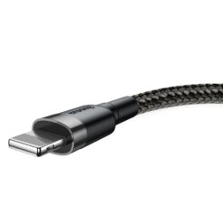 BASEUS CABO CAFULE USB PARA LIGHTNING 2.4A 1MT PRETO 2