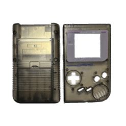 CARCAÇA PARA GAME BOY CLÁSSICO (TRANSPARENTE ESCURA)