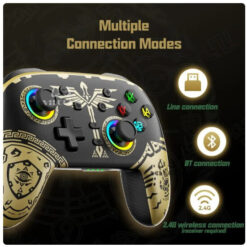 COMANDO BLUETOOTH ZELDA STYLE GOLD NSW