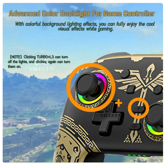 COMANDO BLUETOOTH ZELDA STYLE NSW (WHITE) - Image 4