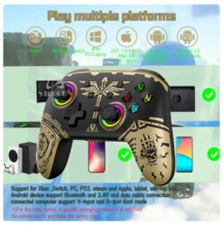 COMANDO BLUETOOTH ZELDA STYLE GOLD NSW 2