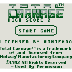 TOTAL CARNAGE GB IG1