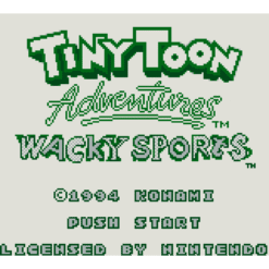 TINY TOON ADVENTURES WACKY SPORTS GB IG1