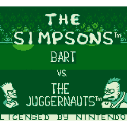 THE SIMPSONS BART VS. THE JUGGERNAUTS GB IG1