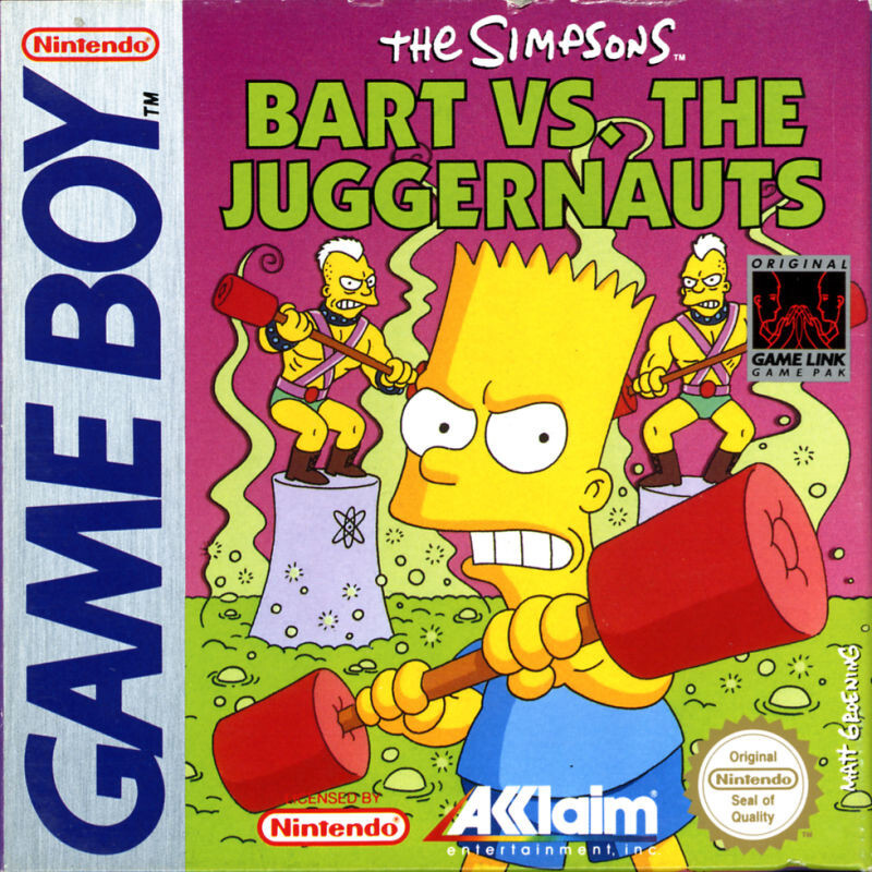THE SIMPSONS: BART VS. THE JUGGERNAUTS GB